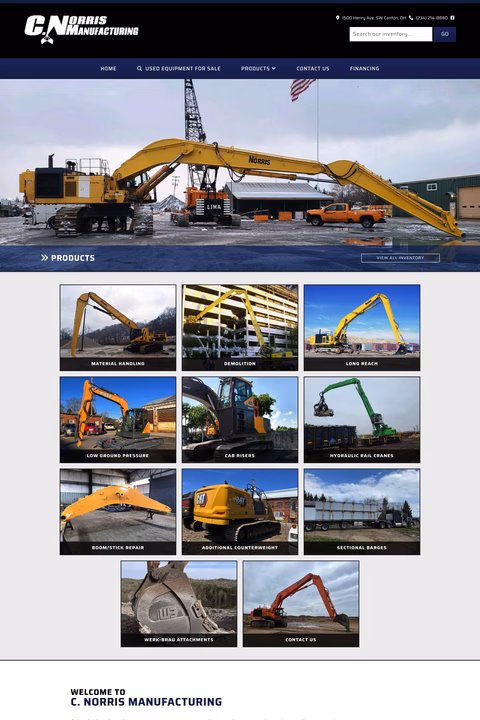 C-Norris-Manufacturing Homepage 1440px