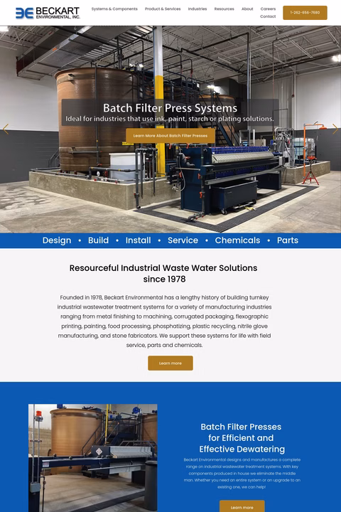 Beckart Environmental Homepage 1440px
