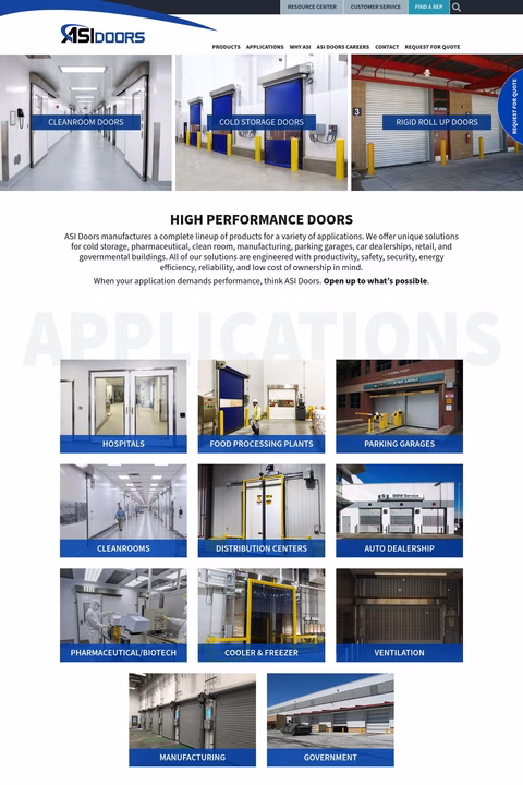 Asi Doors Homepage 1440px