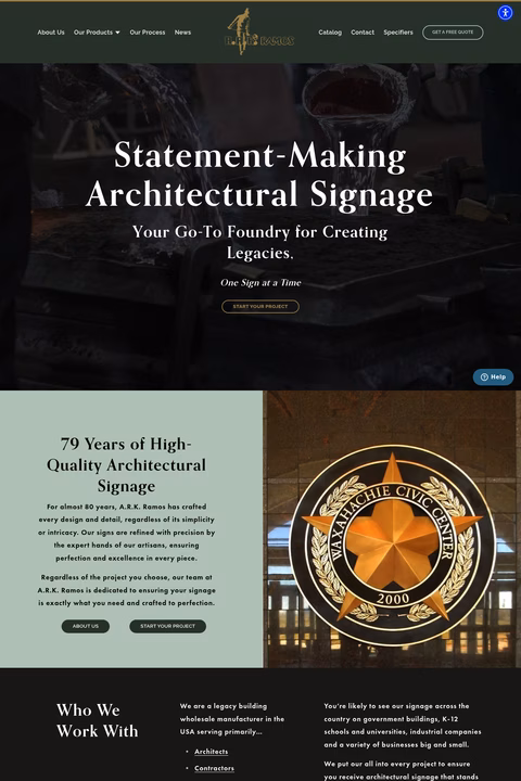 A-R-K-Ramos Homepage 1440px