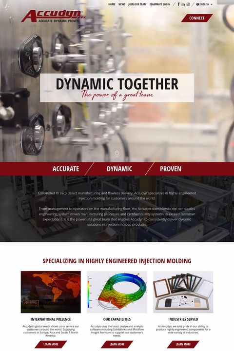 Accudyn-Products Homepage 1440px