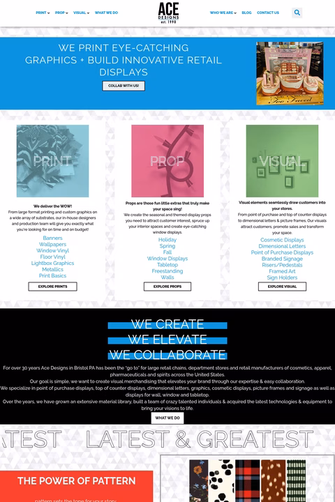 Ace-Designs Homepage 1440px