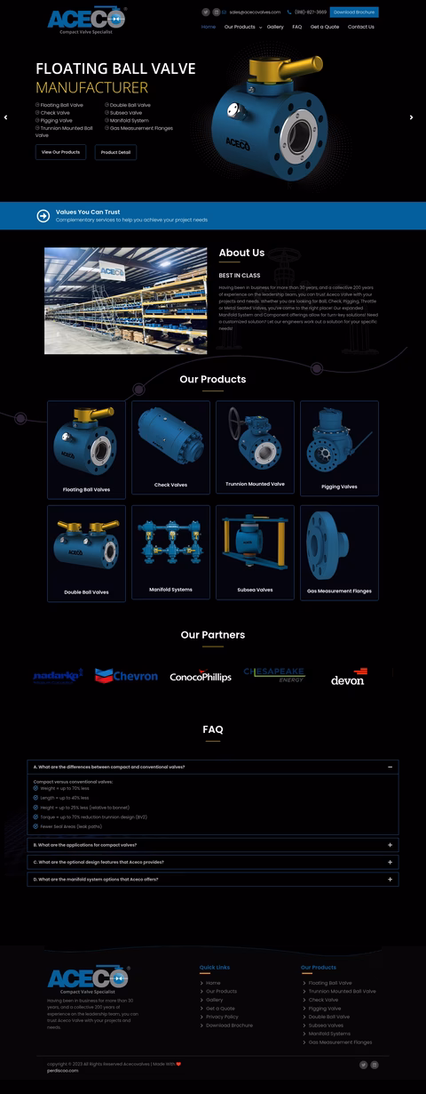 Aceco-Valves Homepage 1440px