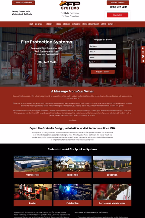 Afp-Systems Homepage 1440px