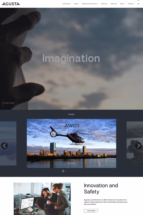 Agusta-Aerospace Homepage 1440px
