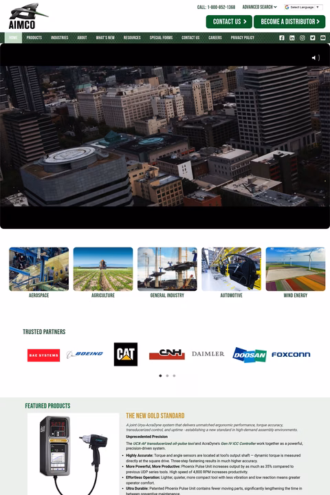 Aimco Homepage 1440px
