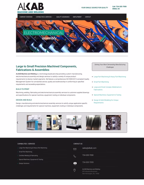 Alkab-Machine-Welding Homepage 1440px
