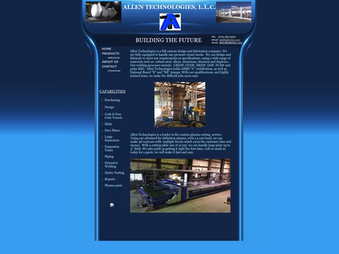 Allen-Technologies Homepage 1440px