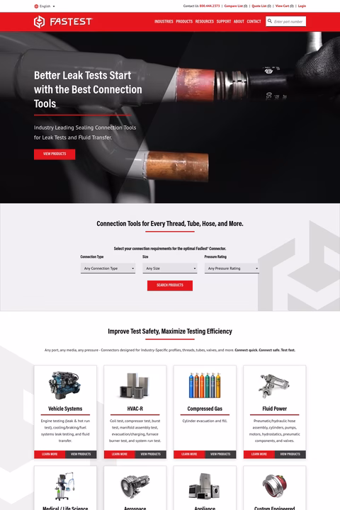 Fastest Inc Homepage 1440px