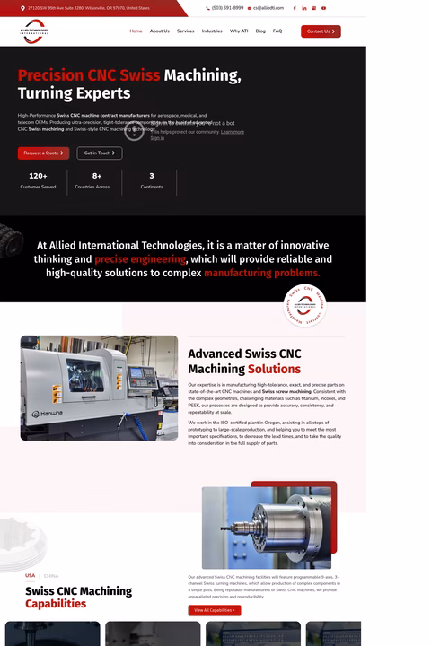 Allied-Technologies-International Homepage 1440px