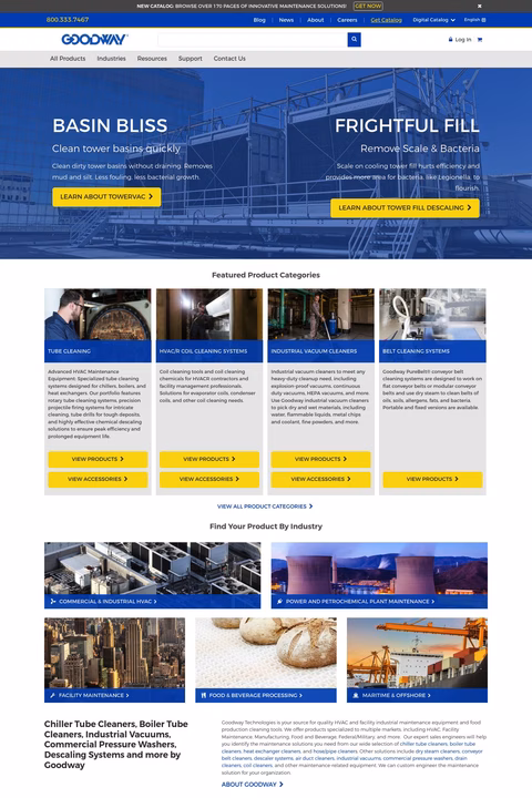 Goodway Homepage 1440px