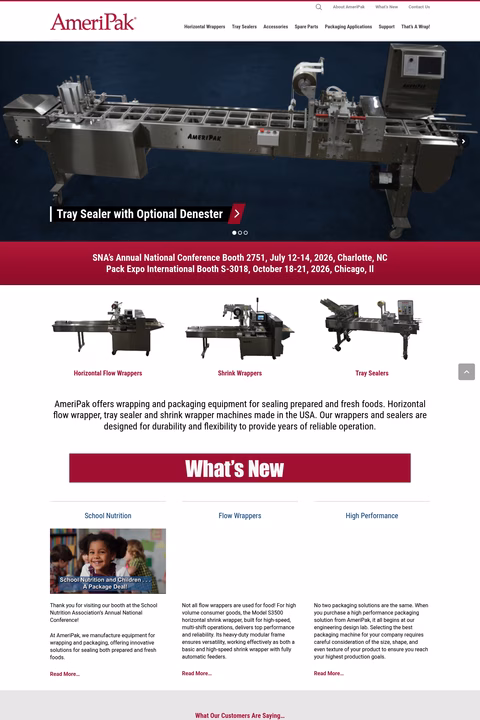Ameripak-Packaging-Equipment Homepage 1440px