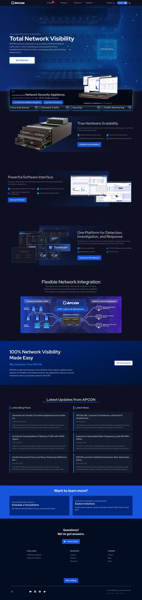 Apcon Homepage 1440px