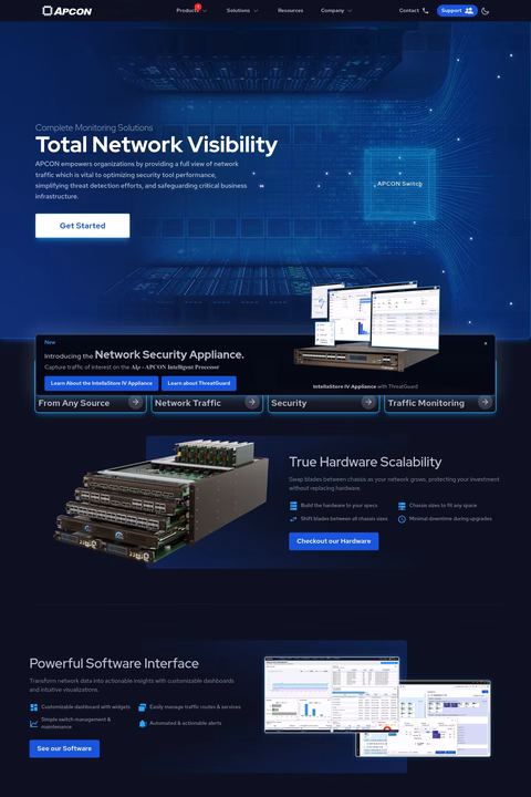 Apcon Homepage 1440px