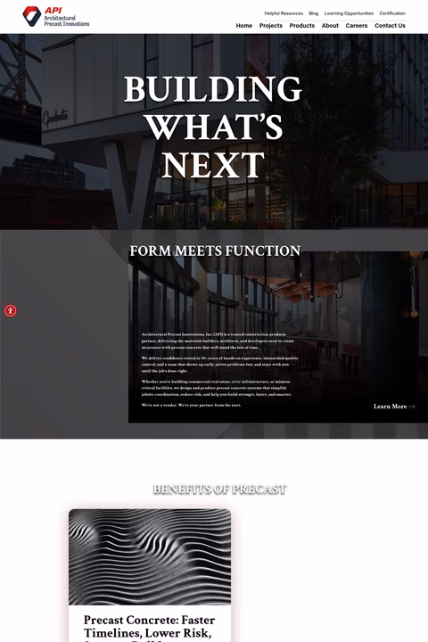 Architectural-Precast-Innovations Homepage 1440px