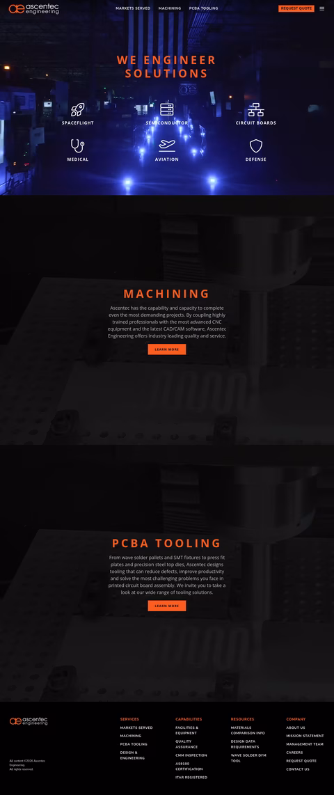 Ascentec-Engineering Homepage 1440px