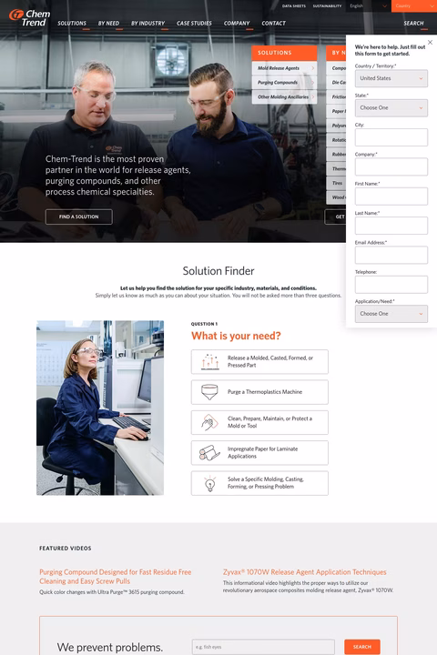 Chem Trend Homepage 1440px