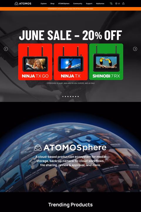 Atomos Homepage 1440px