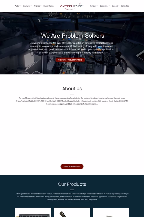 Avtechtyee Homepage 1440px