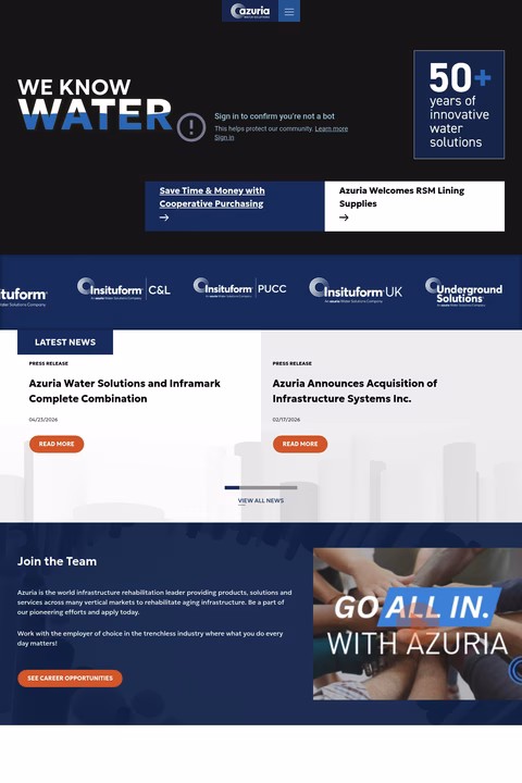 Azuria-Water-Solutions Homepage 1440px