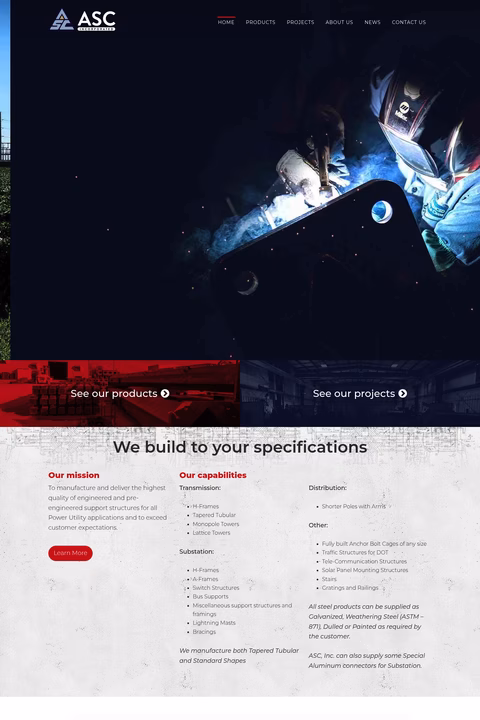 Asc-Inc Homepage 1440px