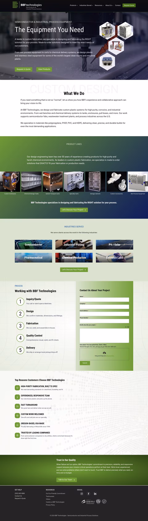 Bbf-Technologies Homepage 1440px