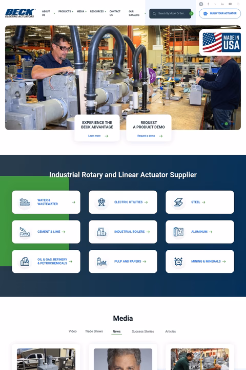 Beck-Electric-Actuators Homepage 1440px
