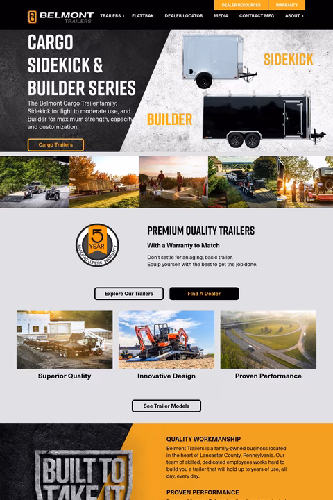 Belmont-Trailers Homepage 1440px