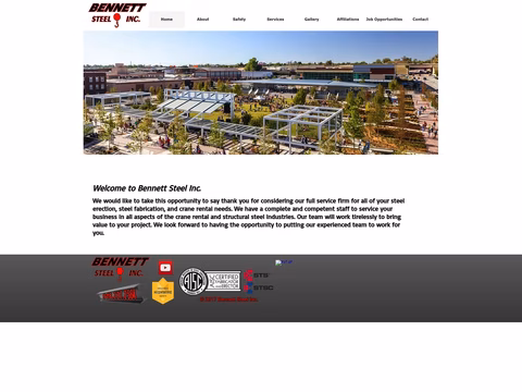 Bennett-Steel Homepage 1440px