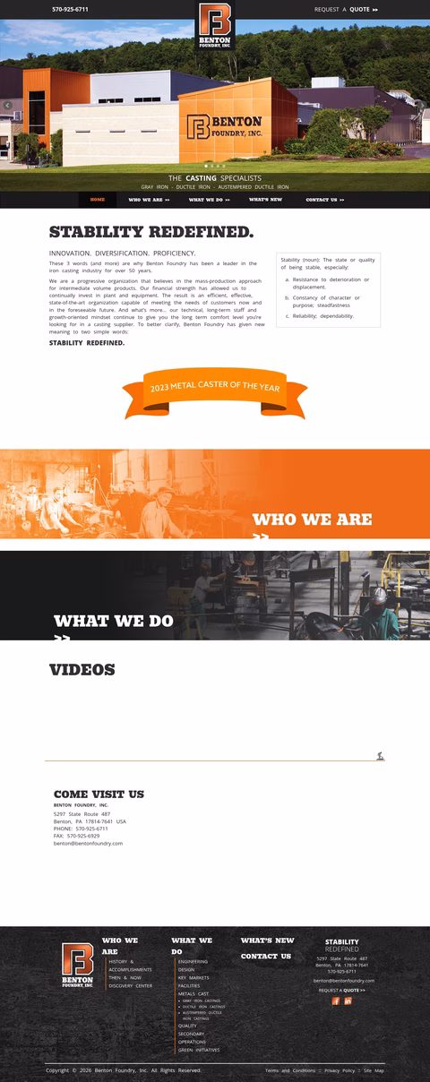 Benton-Foundry Homepage 1440px