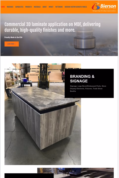 Bierson Homepage 1440px