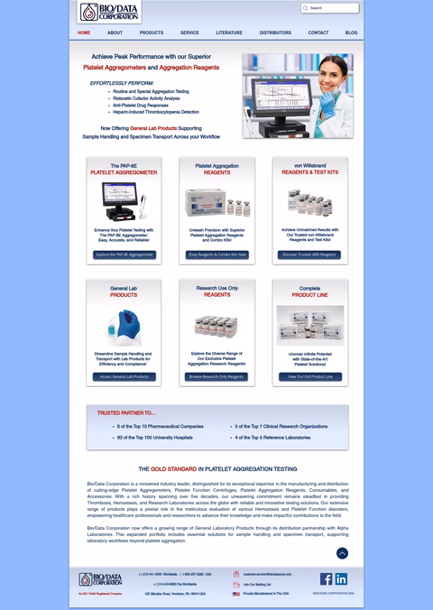 Bio-Data-Corporation Homepage 1440px