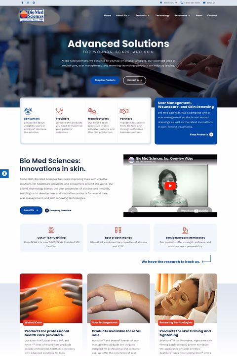 Bio-Med-Sciences Homepage 1440px