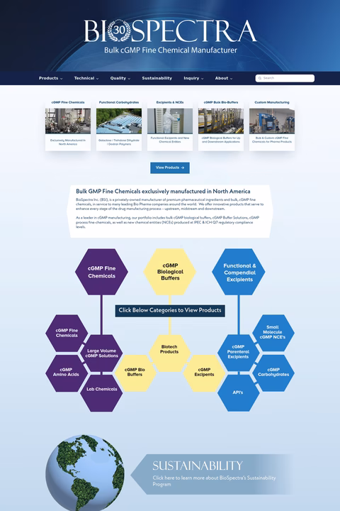 Biospectra Homepage 1440px