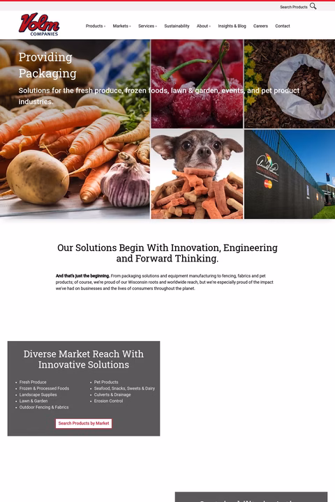 Volm Companies Homepage 1440px