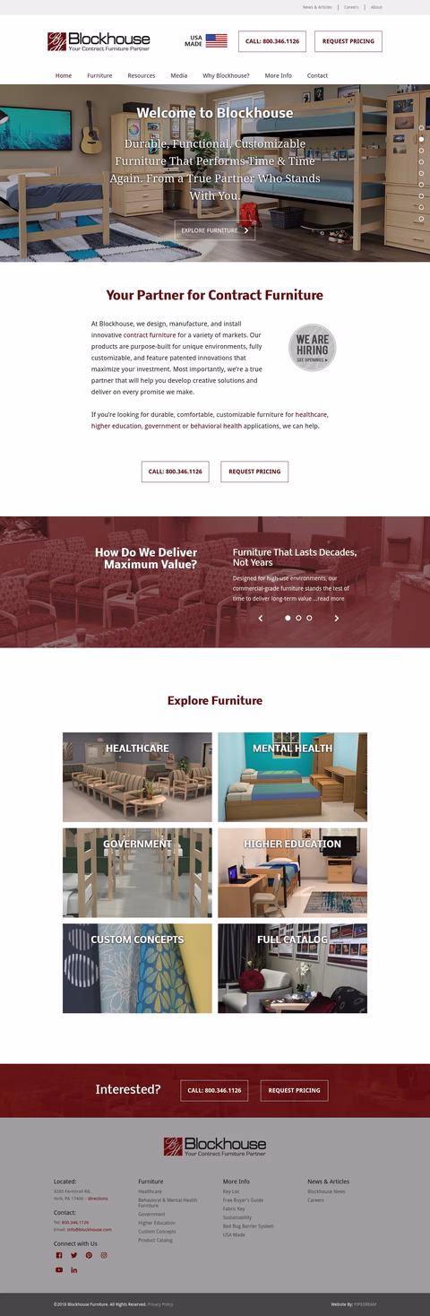 Blockhouse-Furniture Homepage 1440px