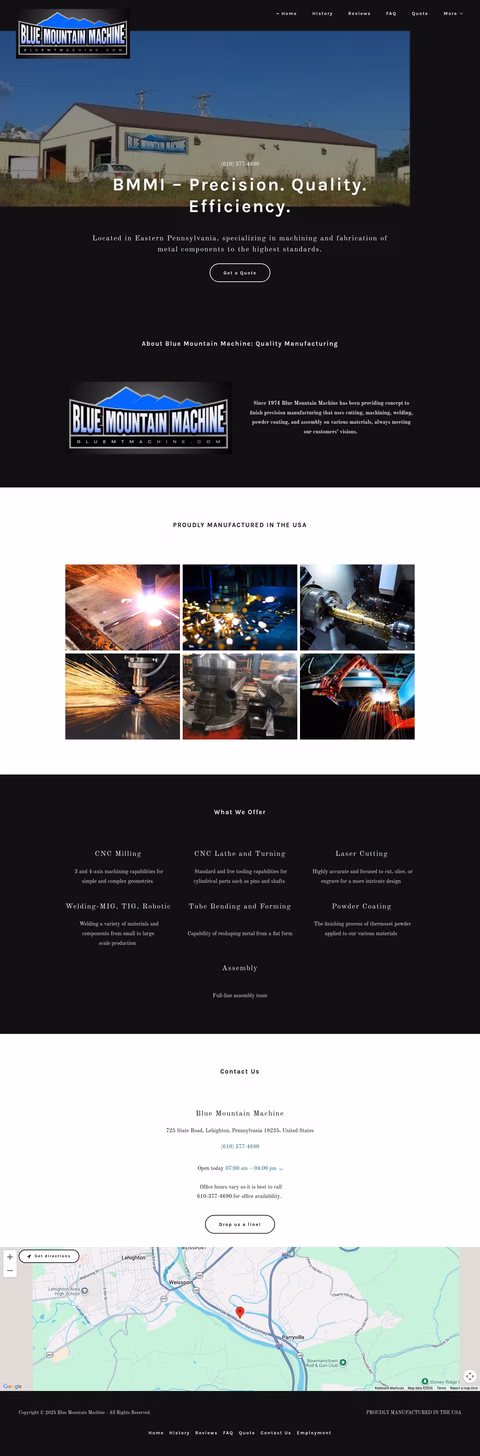 Blue-Mountain-Machine Homepage 1440px