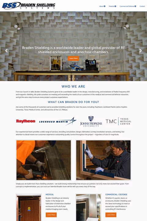 Braden-Shielding-Systems Homepage 1440px