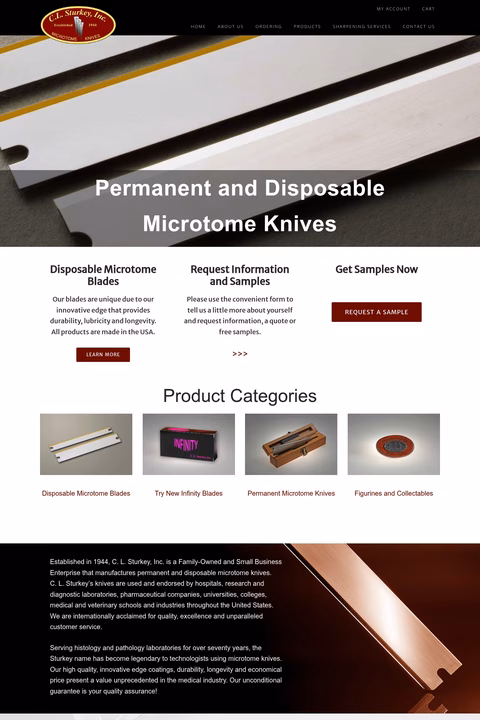 C-L-Sturkey-Microtome-Knives Homepage 1440px
