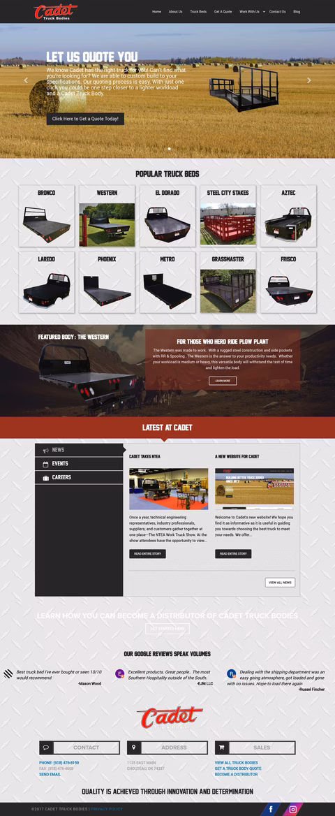 Cadet-Truck-Bodies Homepage 1440px