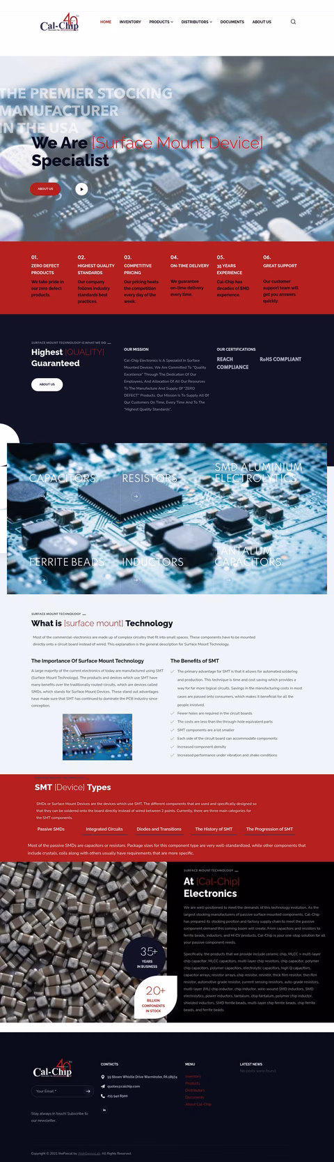 Cal-Chip-Electronics Homepage 1440px