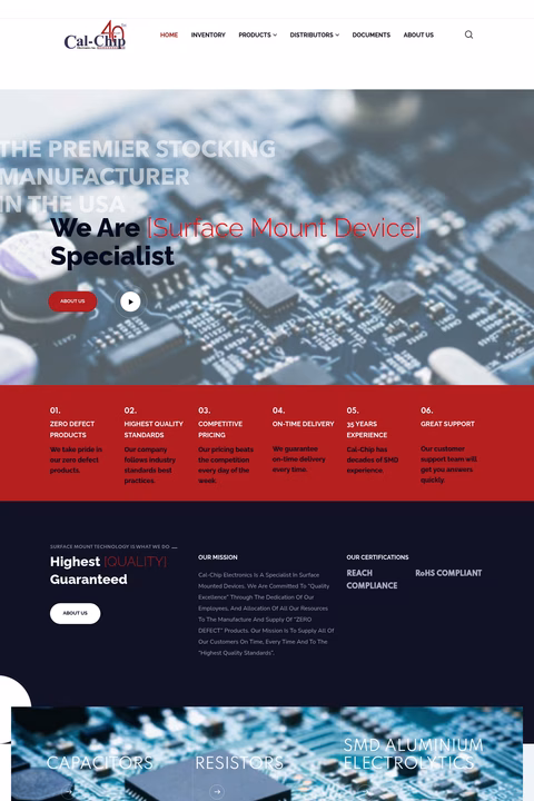 Cal-Chip-Electronics Homepage 1440px