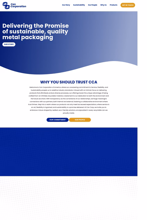 Can-Corporation-Of-America Homepage 1440px