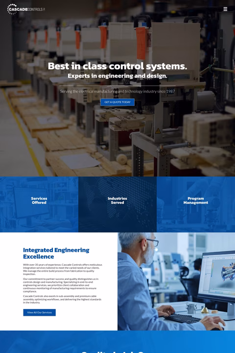 Cascade-Controls Homepage 1440px