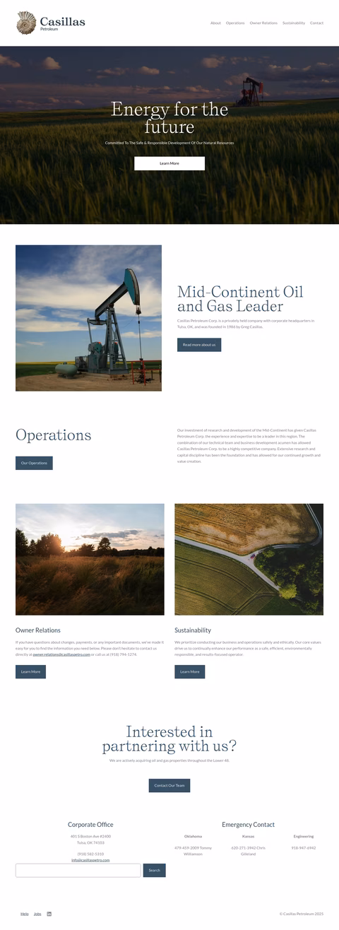 Casillas-Petroleum Homepage 1440px