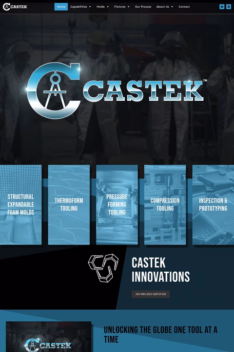 Castek Homepage 1440px