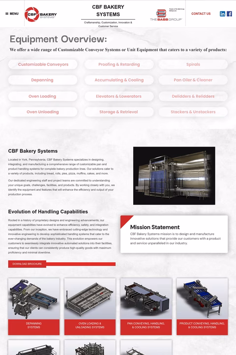 Cbf-Bakery-Systems Homepage 1440px