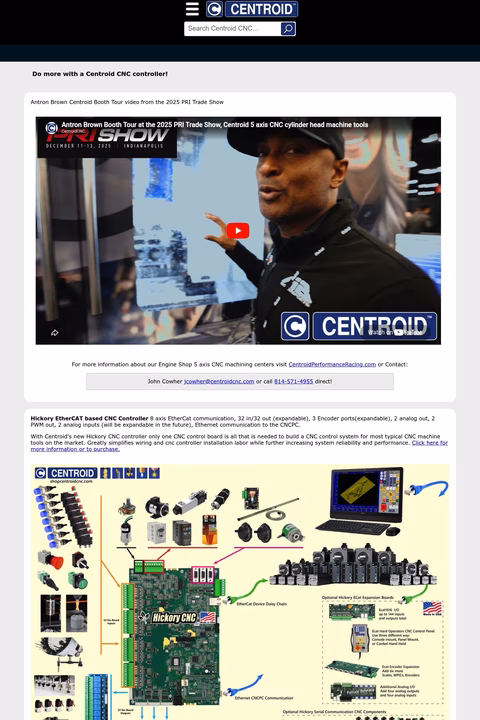 Centroid-Cnc Homepage 1440px