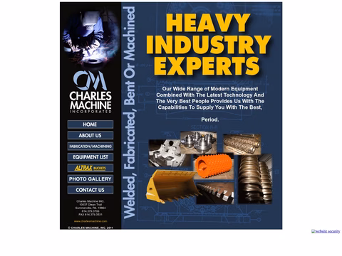 Charles-Machine-Inc Homepage 1440px