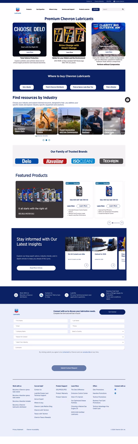 Chevron Homepage 1440px